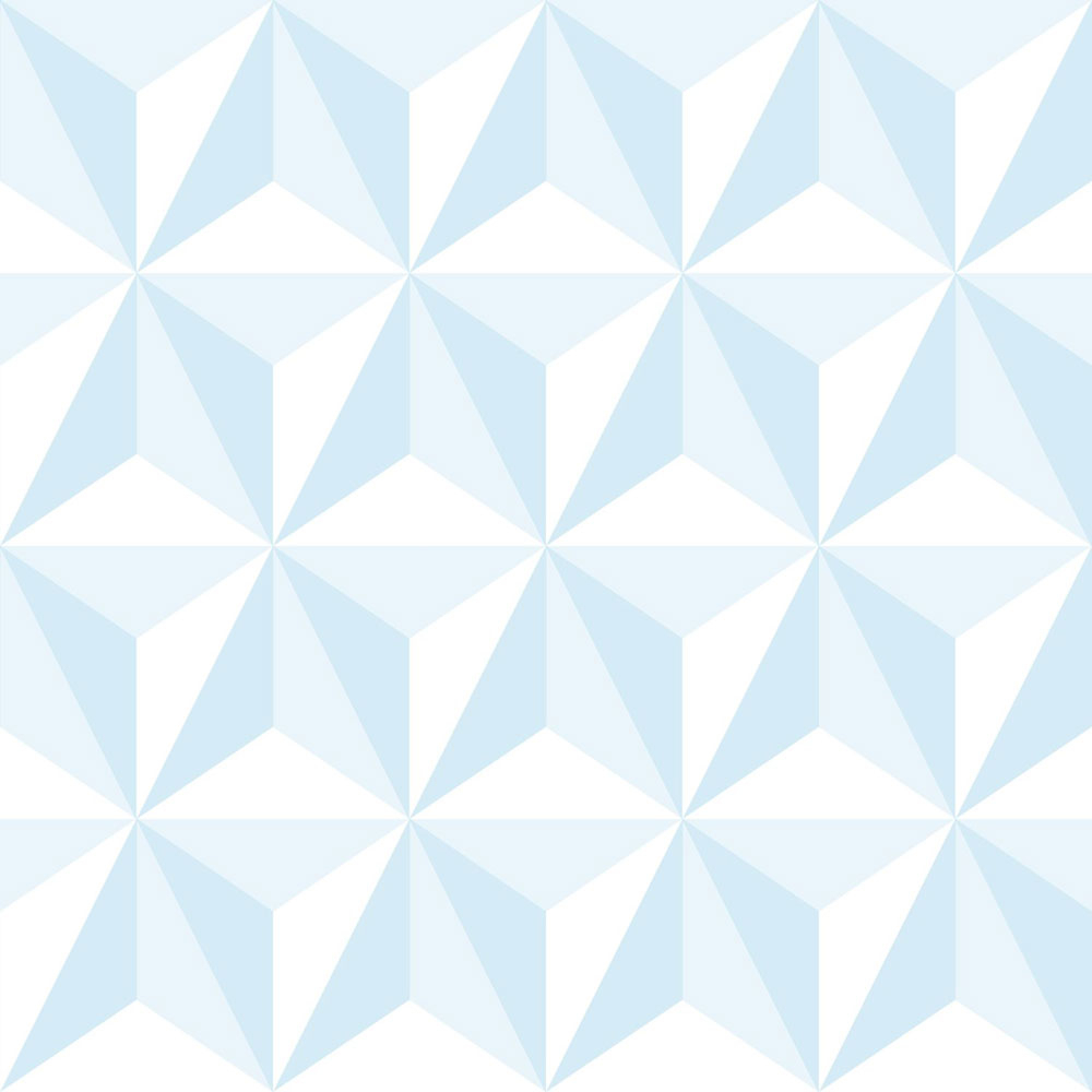 Modro-bílá vliesová tapeta na zeď, 3D hvězdicový vzor 138912, Little Bandits, Esta