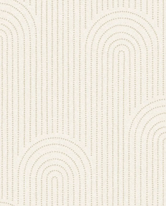 Bílá geometrická vliesová tapeta na zeď 312430, Artifact, Eijffinger