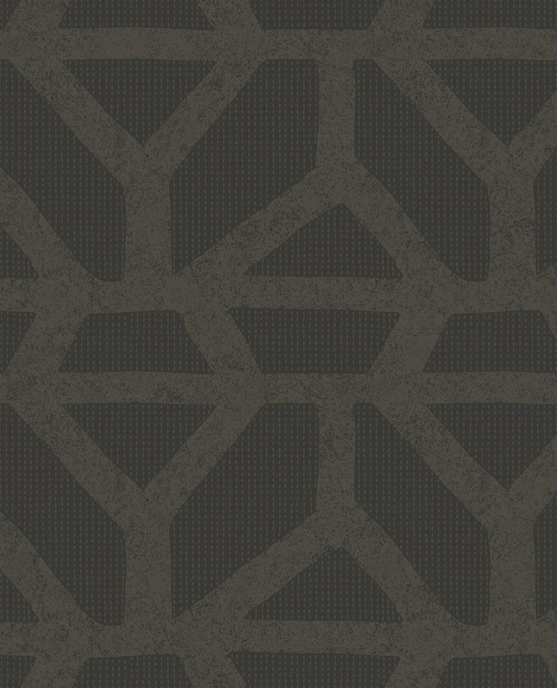 Šedo-černá vliesová tapeta na zeď, 312406, Artifact, Eijffinger