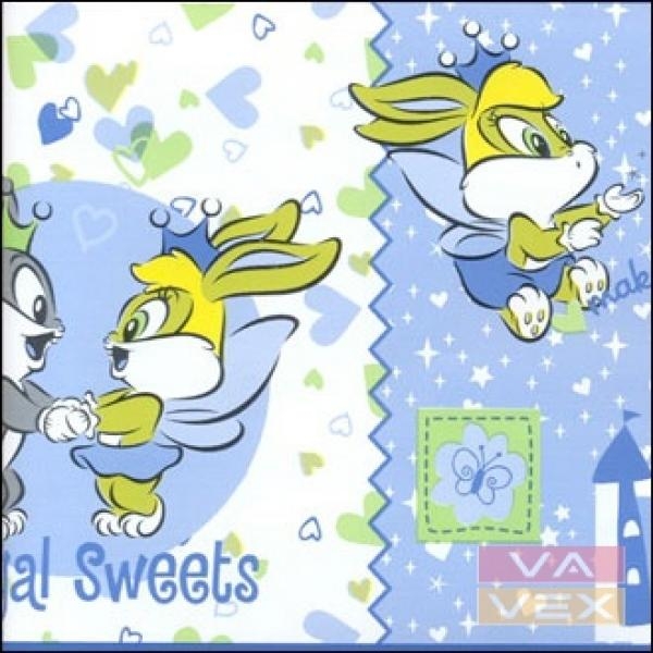 Dětská samolepicí bordura 6121 Warner Bros