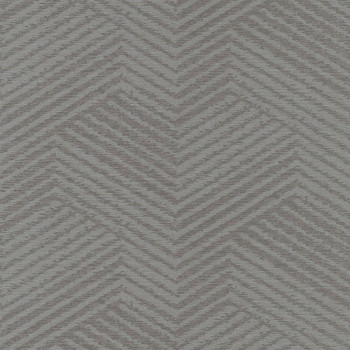 Geometrická metalická hnědo-šedá vliesová tapeta EE2103, Elementum, Grandeco