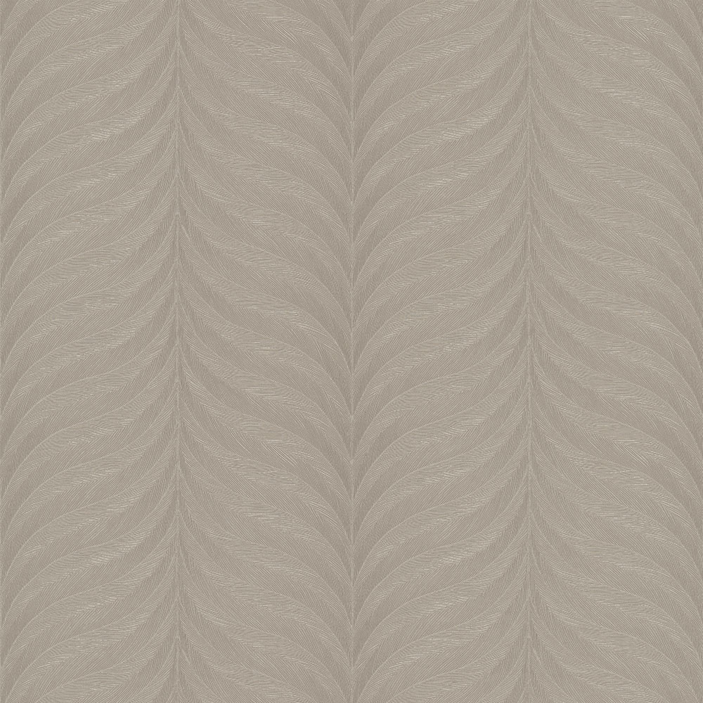 Zlatá vliesová tapeta na zeď, grafický motiv peříček EE1305, Elementum, Grandeco