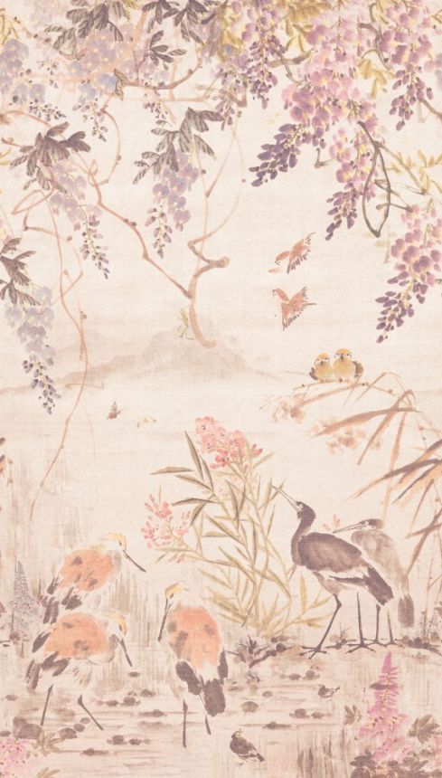 Vliesová obrazová tapeta Japonská zahrada A52302, 159 x 280 cm, One roll, one motif, Grandeco