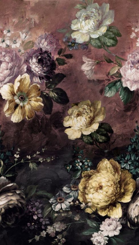 Vliesová obrazová tapeta na zeď Květiny A52001, 159 x 280 cm, One roll, one motif, Grandeco