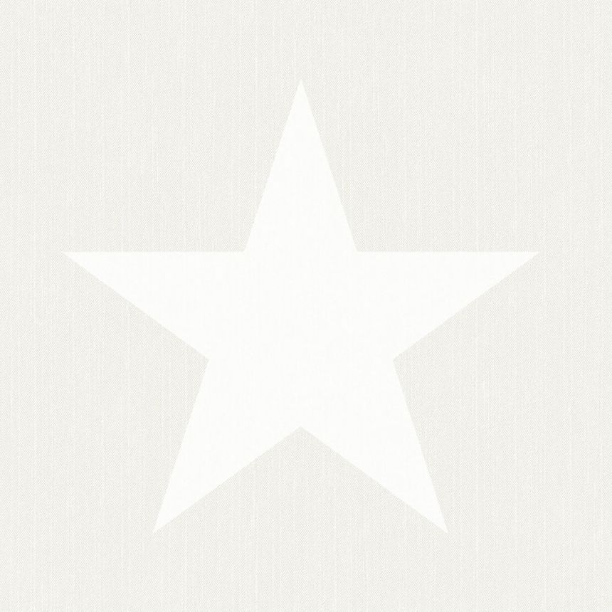 Šedobílá vliesová tapeta s hvězdami 138977, Regatta Crew, Esta Home