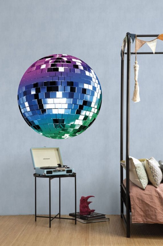 Předklížená dekorace Disco koule GVC24310, 100 x 100 cm, Good Vibes, Decoprint