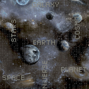 Vliesová tapeta na zeď Vesmír, planety GV24265, Good Vibes, Decoprint
