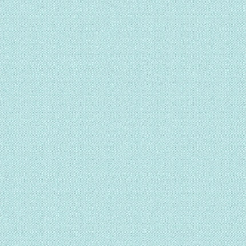 Tyrkysová papírová tapeta s látkovou texturou 463-2, Pippo, ICH Wallcoverings
