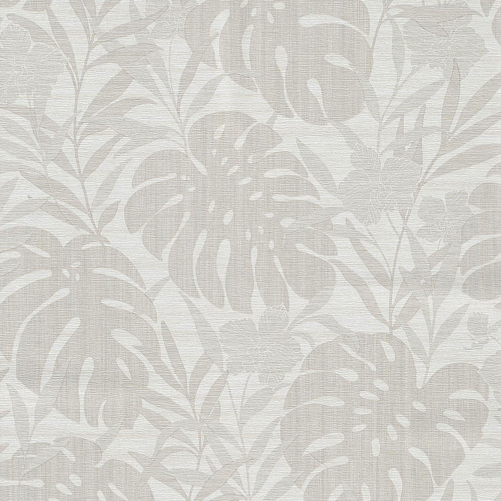 Vliesová tapeta na zeď, Listy, monstera, orchidej, CE3101, Aurora 2022, Grandeco