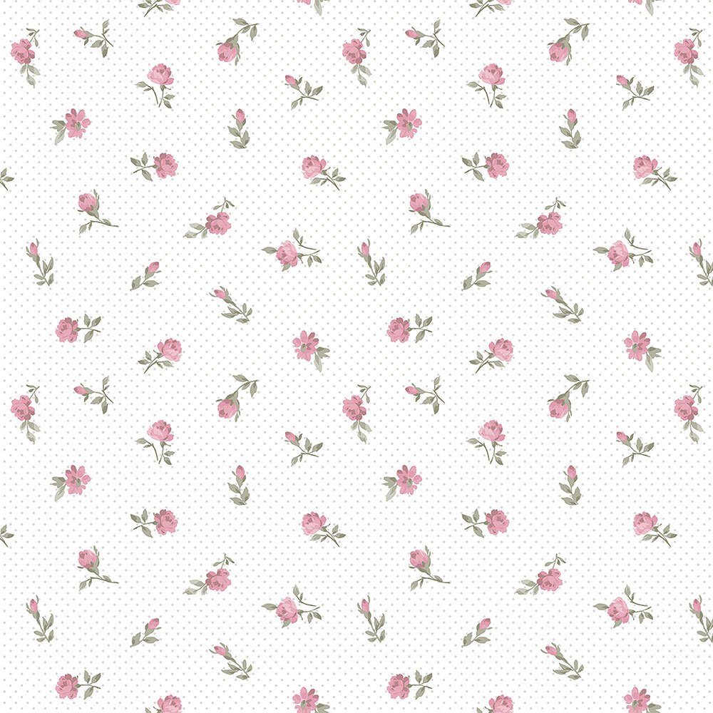Romantická papírová květinová tapet 455-2, Pippo, ICH Wallcoverings