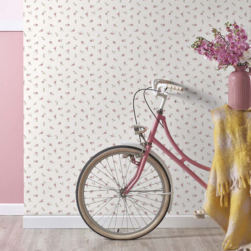 Romantická papírová květinová tapeta 455-1, Pippo, ICH Wallcoverings