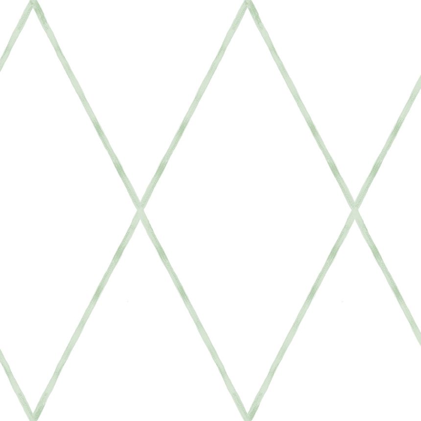 Geometrická papírová tapeta s kosočtverci 3357-4, Oh lala, ICH Wallcoverings