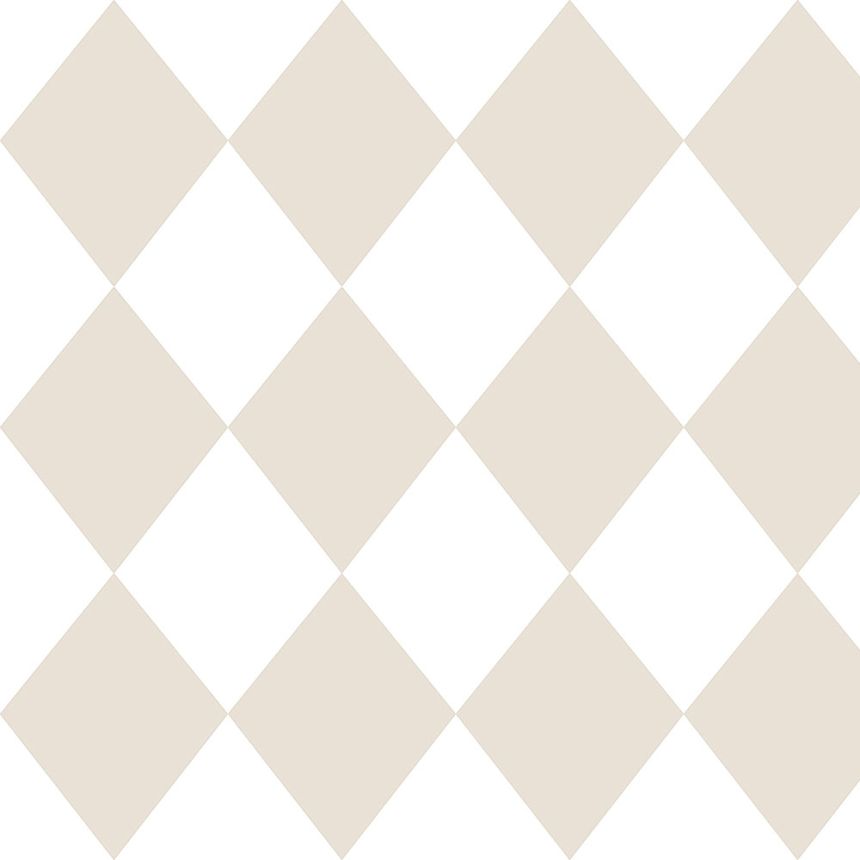 Geometrická papírová tapeta s kosočtverci 3356-1, Oh lala, ICH Wallcoverings