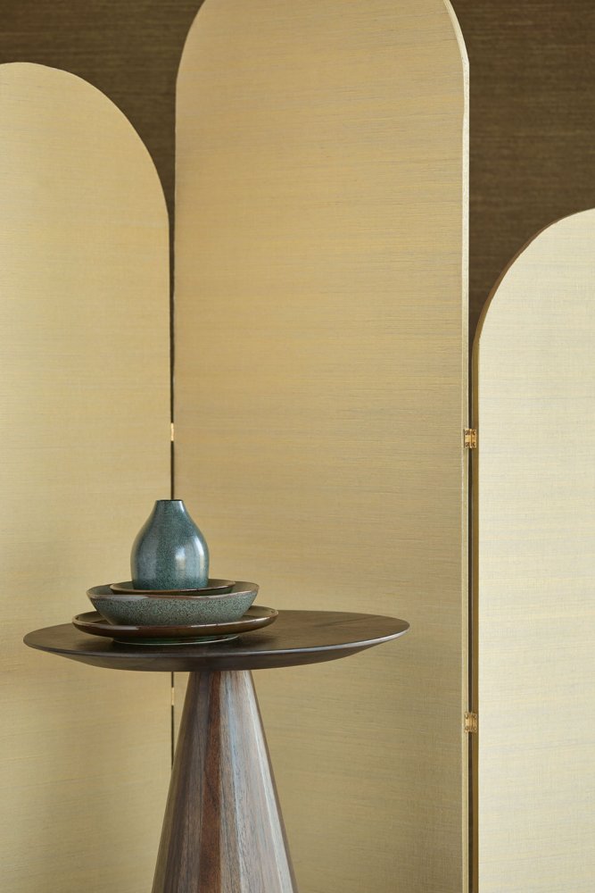 Přírodní tapeta se zlatým leskem 303504, Natural Wallcoverings III, Eijffinger