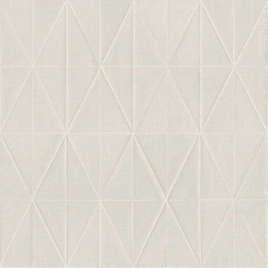 Geometrická vliesová tapeta na zeď, origami 148714, Blush, Esta Home