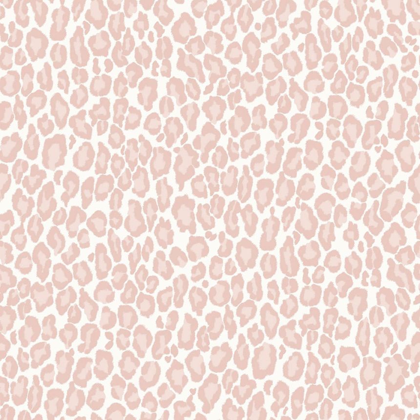 Vliesová růžová tapeta - imitace leopardí kůže 139150, Paradise, Esta Home