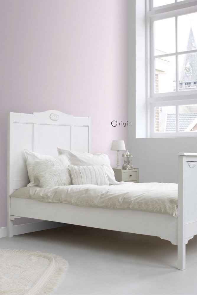 Růžová vliesová tapeta s metalickými proužky 346806, Precious, Origin