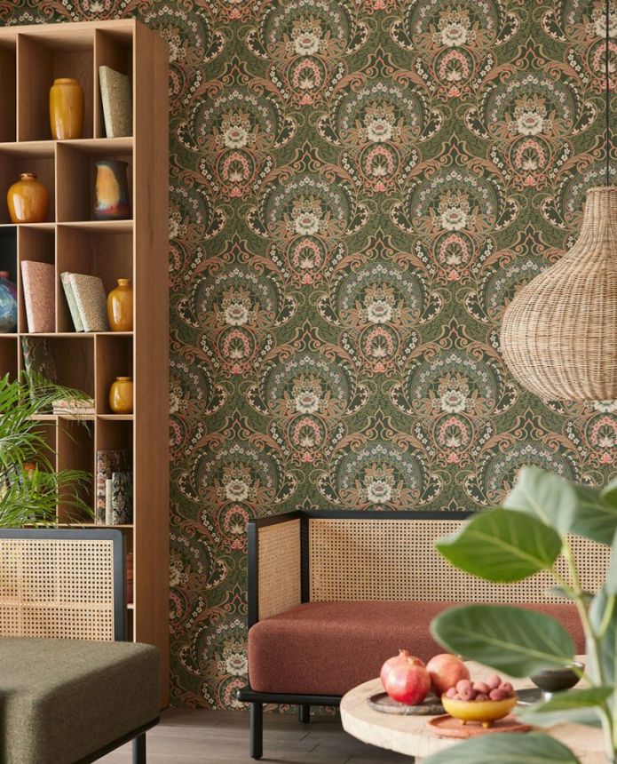 Ornamentální květinová vliesová tapeta na zeď, 316014, Posy, Eijffinger