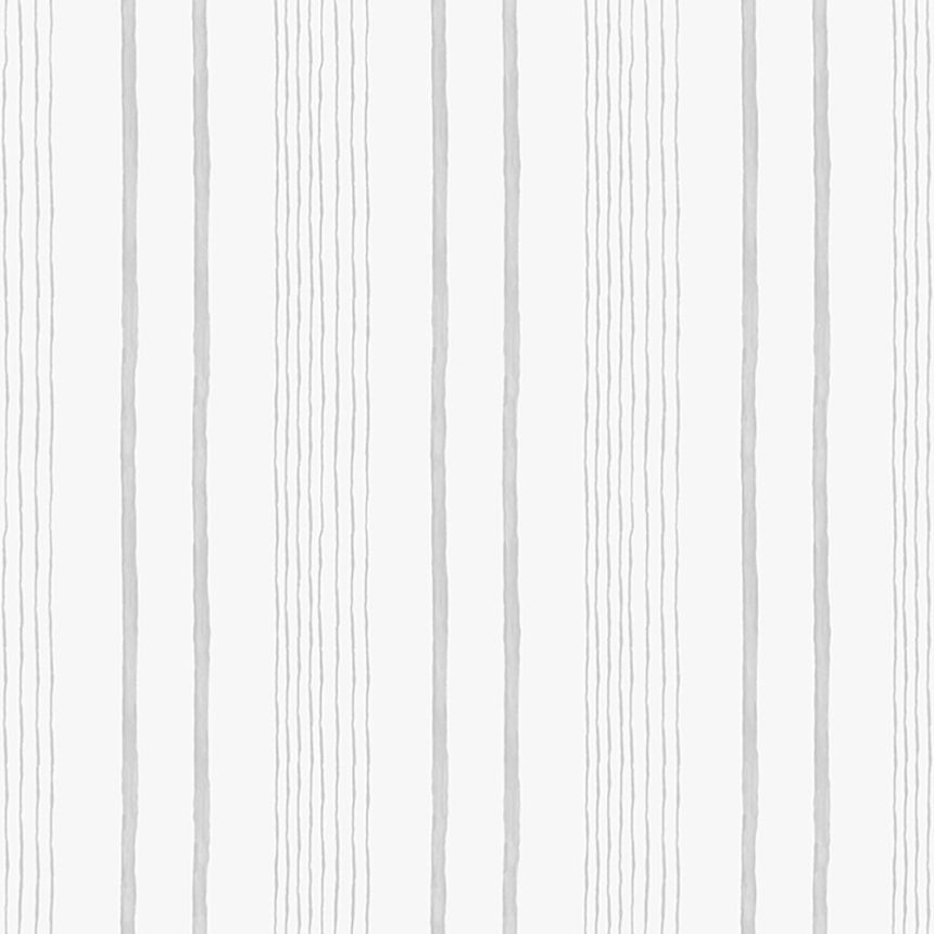 Vliesová bílá tapeta s šedými pruhy, proužky - M33309, My Kingdom, Ugépa