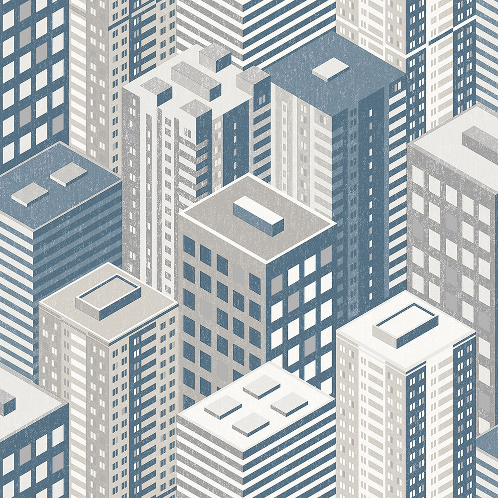 Vliesová tapeta na zeď - motiv města, mrakodrapů - M50701, Loft, Ugépa