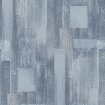 Vliesová modrošedá geometrická tapeta na zeď M46901, Arty, Ugépa