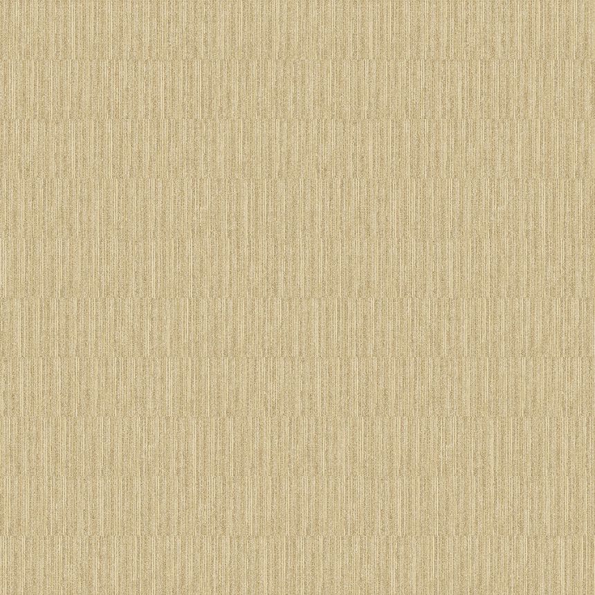 Okrovo-zlatá vliesová tapeta -imitace bambusu 6509-6, Batabasta, ICH Wallcoverings