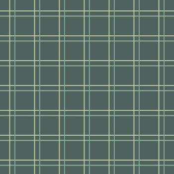 Zelená geometrická vliesová tapeta, tartan 6505-3, Batabasta, ICH Wallcoverings