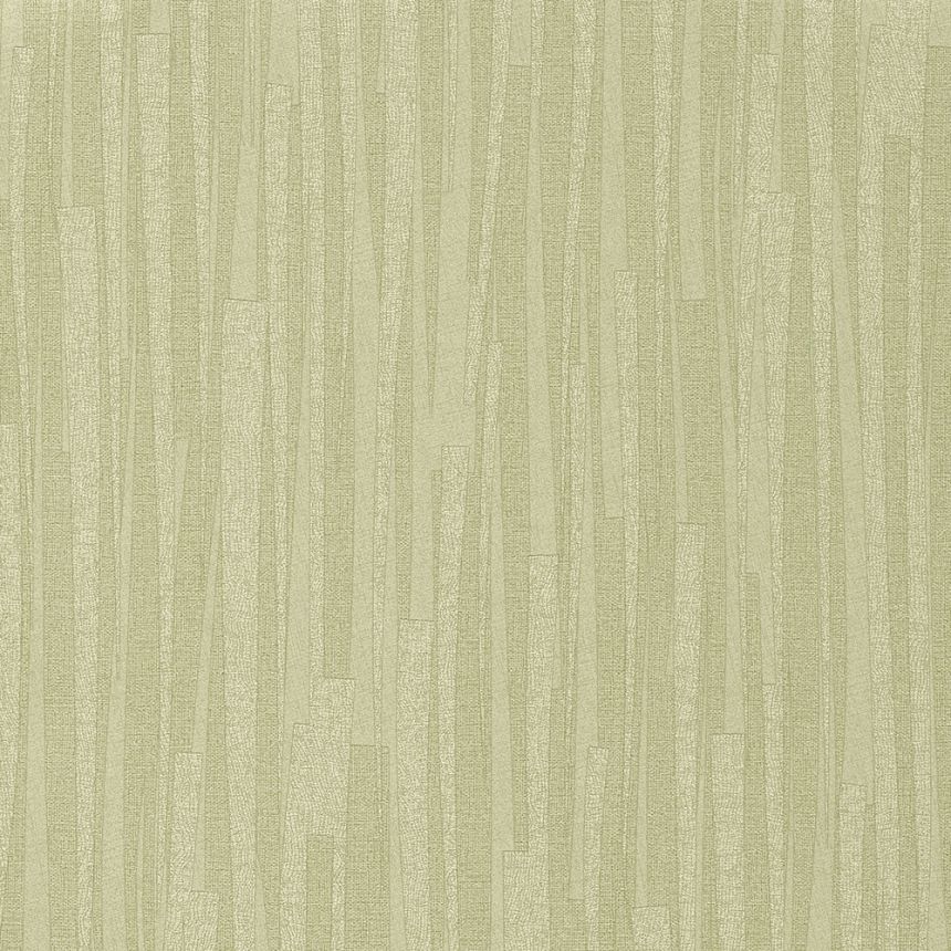 Zelená vliesová tapeta s pruhy 32107, Textilia, Limonta