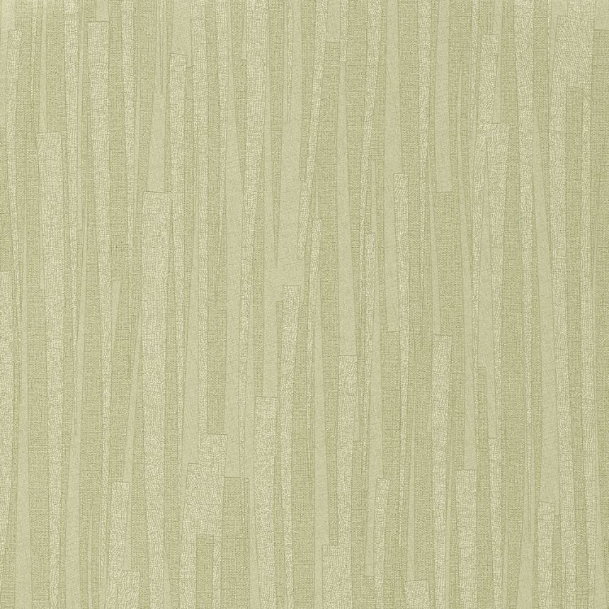 Zelená vliesová tapeta s pruhy 32107, Textilia, Limonta