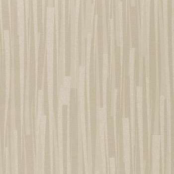 Béžová vliesová tapeta s pruhy 32104, Textilia, Limonta