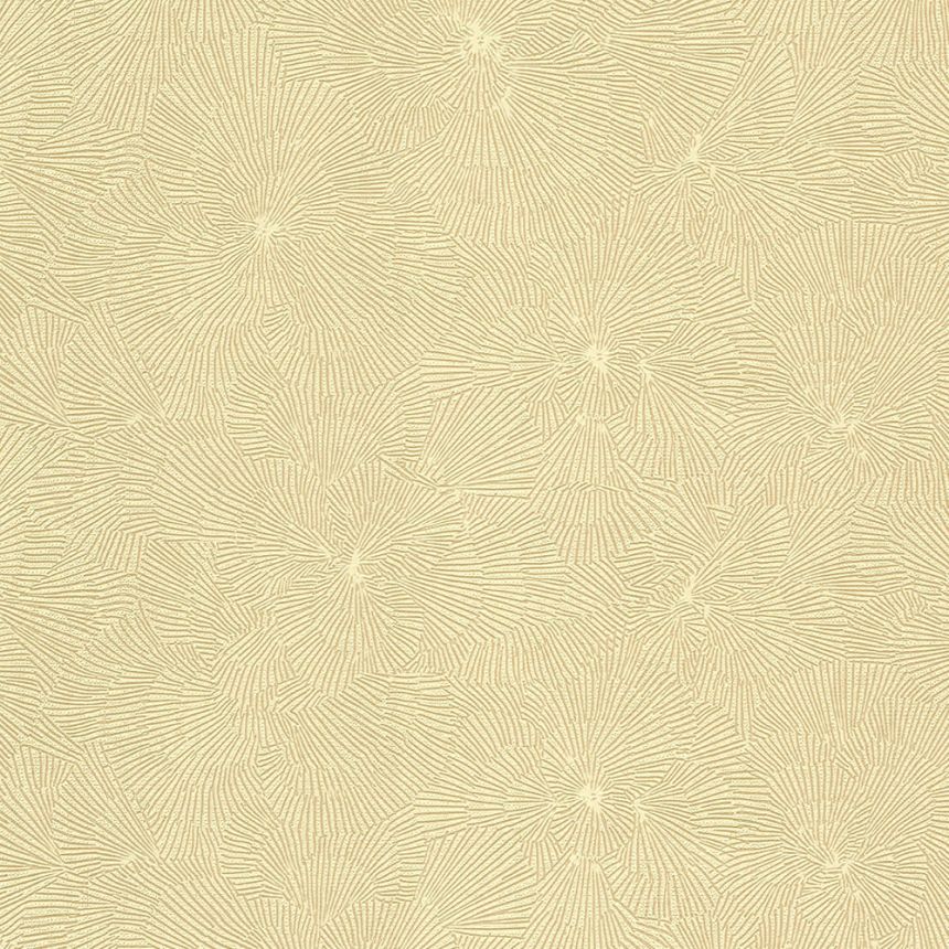 Béžová vliesová tapeta s květy 32004, Textilia, Limonta