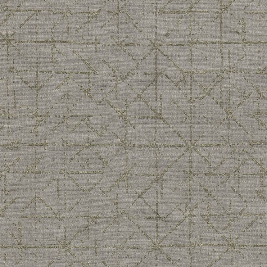 Luxusní geometrická vliesová tapeta na zeď 394532, Graphic, Topaz, Eijffinger