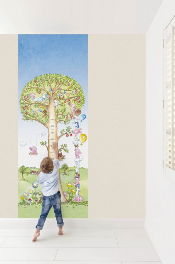 Obrazová vliesová tapeta na zeď, Strom, Dětský metr  LL6001, 106x280cm,  Jack´N Rose 2024, Grandeco