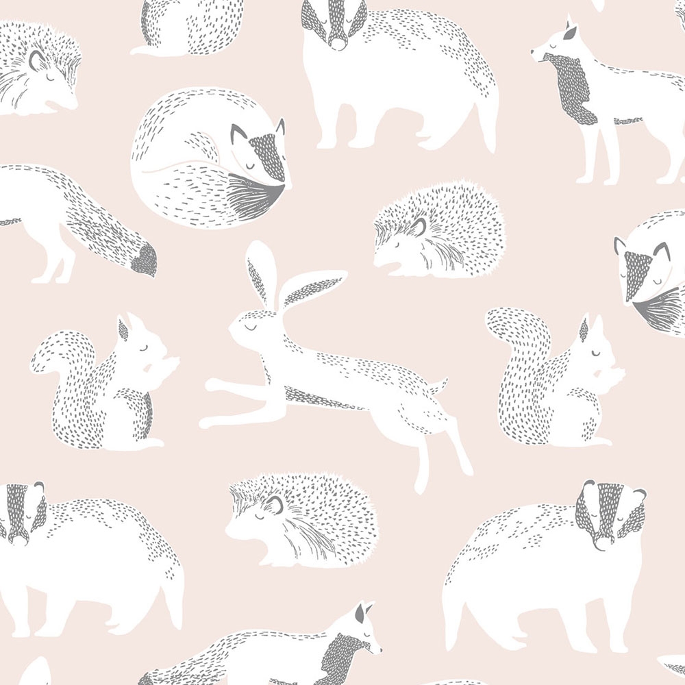 Dětská vliesová tapeta na zeď 399062, Lesní zvířátka, Mini Me, Eijffinger