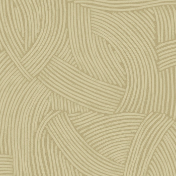 Hnědá vliesová tapeta s grafickým etno vzorem, 318012, Twist, Eijffinger