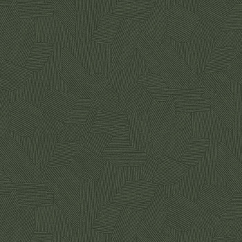 Zelená vliesová tapeta s grafickým etno vzorem, 318005, Twist, Eijffinger