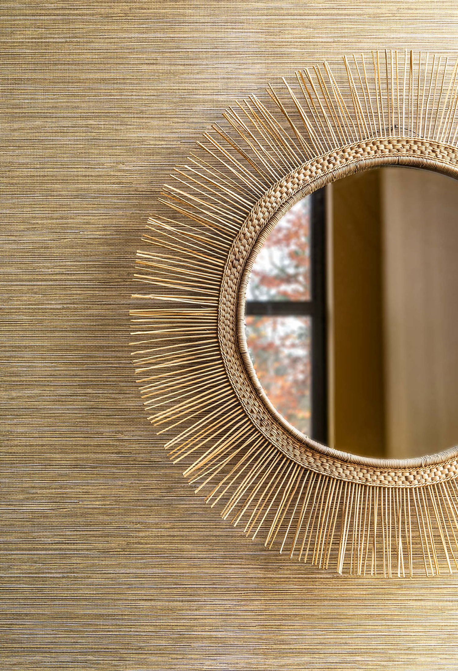 Vliesová tapeta na zeď, hnědá, imitace látky, TA25041, Tahiti, Shades of Colour, Decoprint