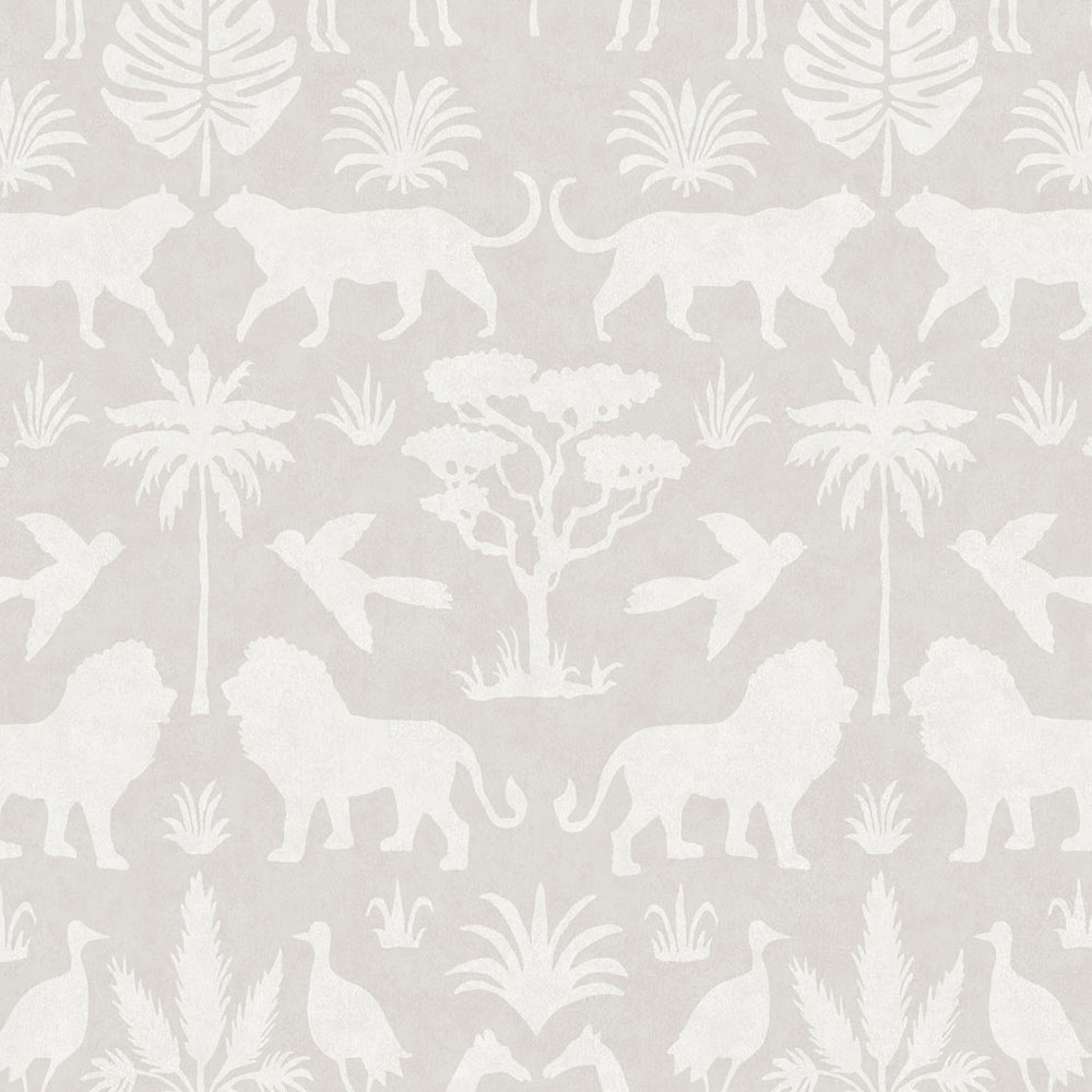 Dětská vliesová tapeta na zeď, zvířátka z Afriky, 399080, Mini Me, Eijffinger