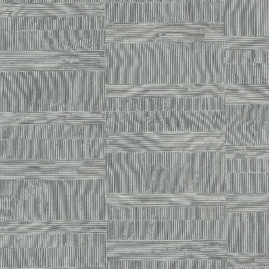 Luxusní geometrická tapeta na zeď šedá 64608, Materea, Limonta
