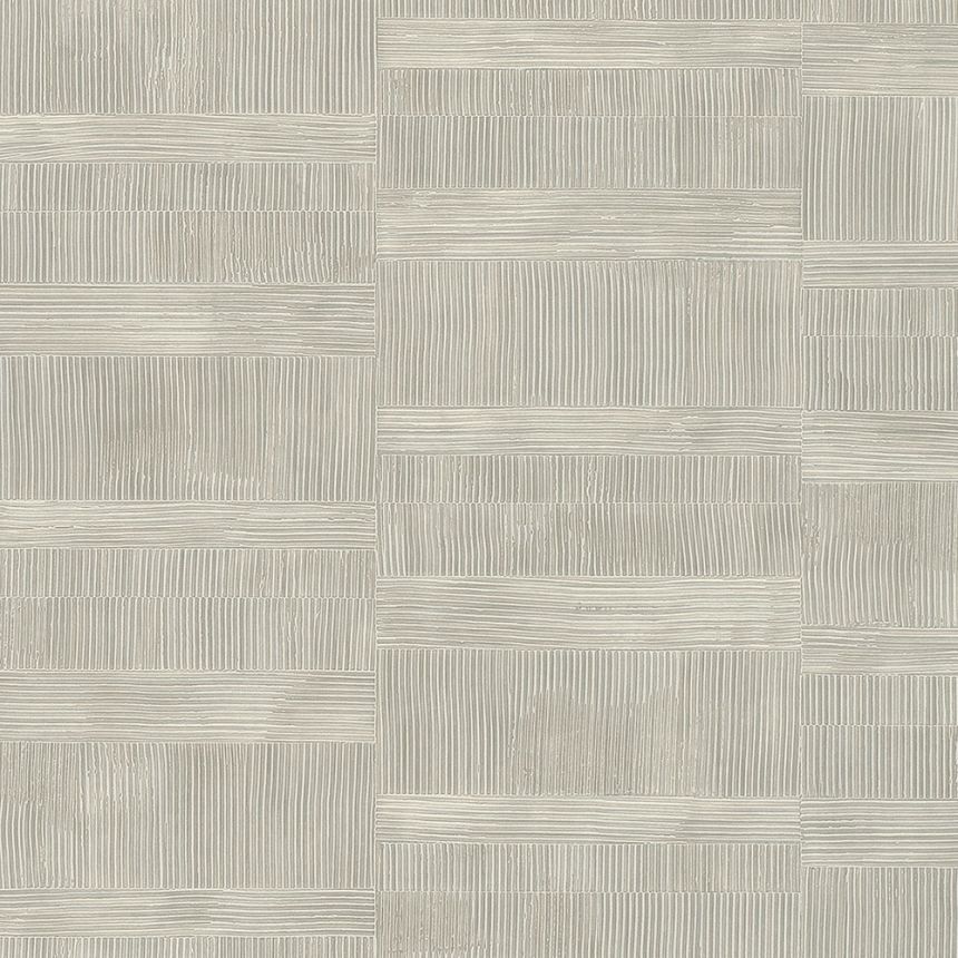 Luxusní geometrická tapeta na zeď šedá 64606, Materea, Limonta