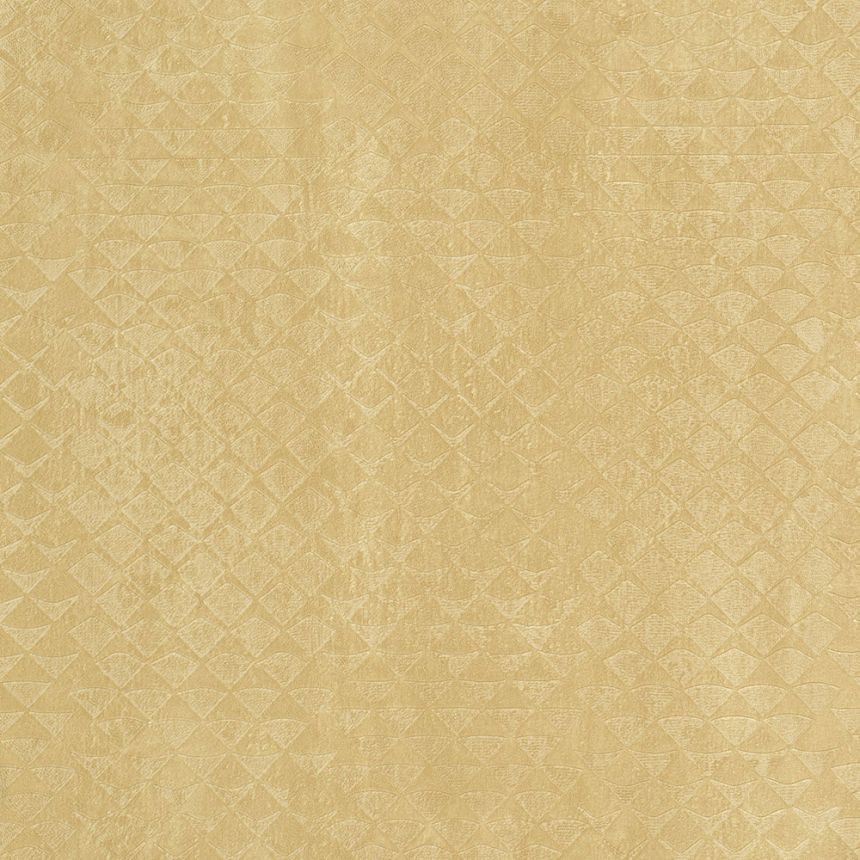 Béžová vliesová geometrická tapeta, 28602, Kaleido, Limonta