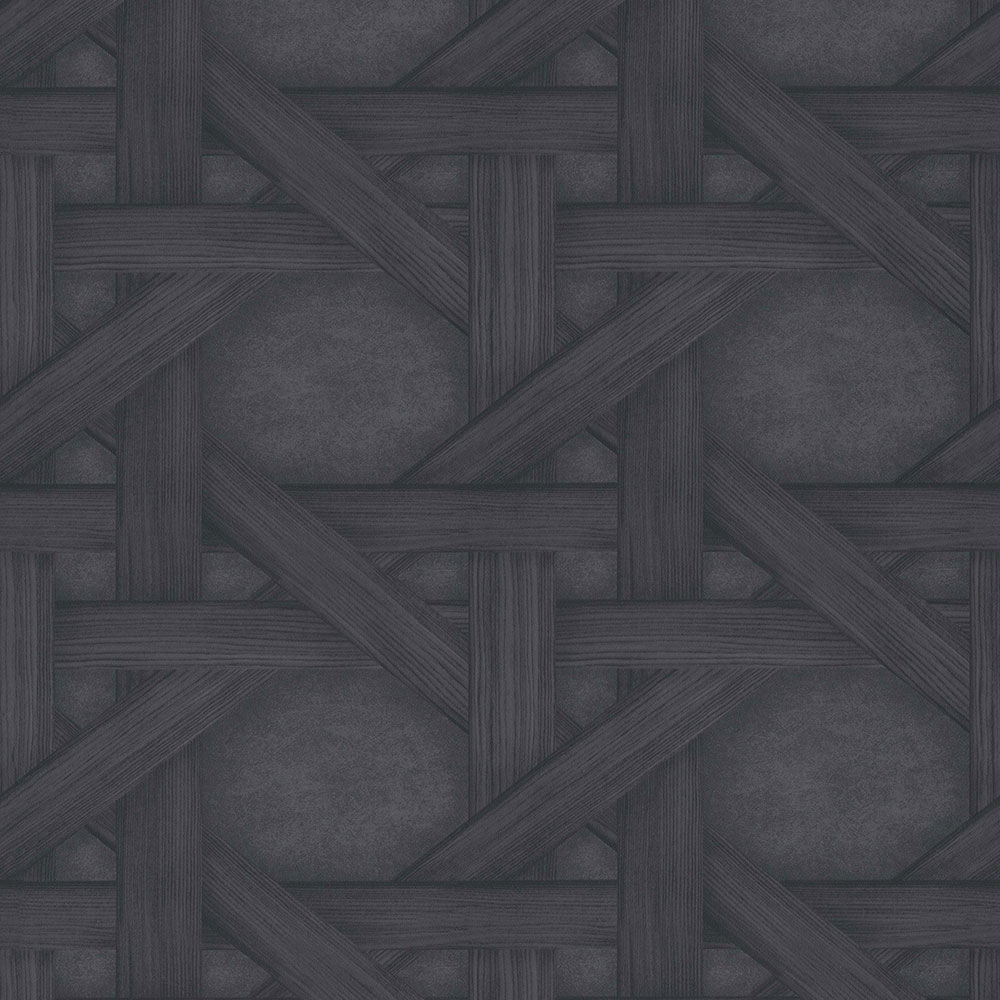 Tmavě modrá vliesová tapeta na zeď dřevo 221104, Rivièra Maison 3, BN Walls