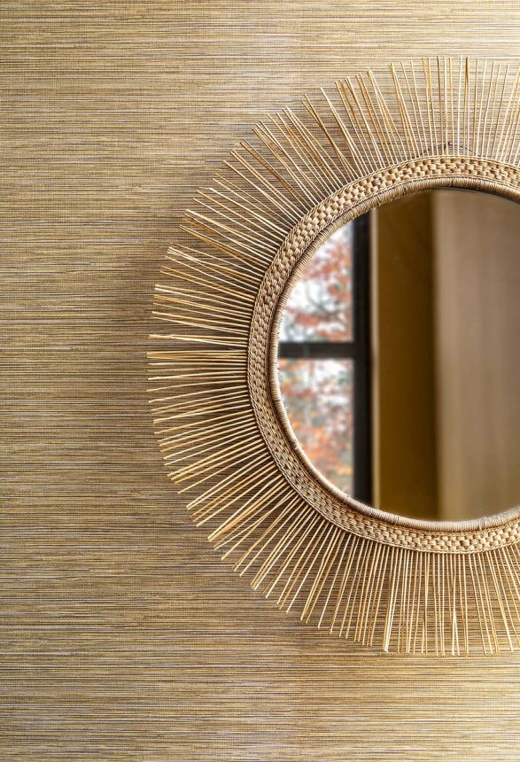 Vliesová tapeta na zeď, šedo-béžová, imitace látky, TA25040, Tahiti, Shades of Colour, Decoprint