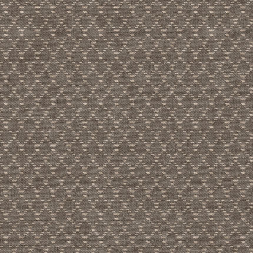 Vliesová hnědá tapeta s geometrickým vzorem TA25032 Tahiti, Decoprint