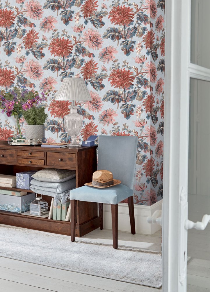 Vliesová tapeta na zeď květiny 114912 Laura Ashley 2, Graham & Brown