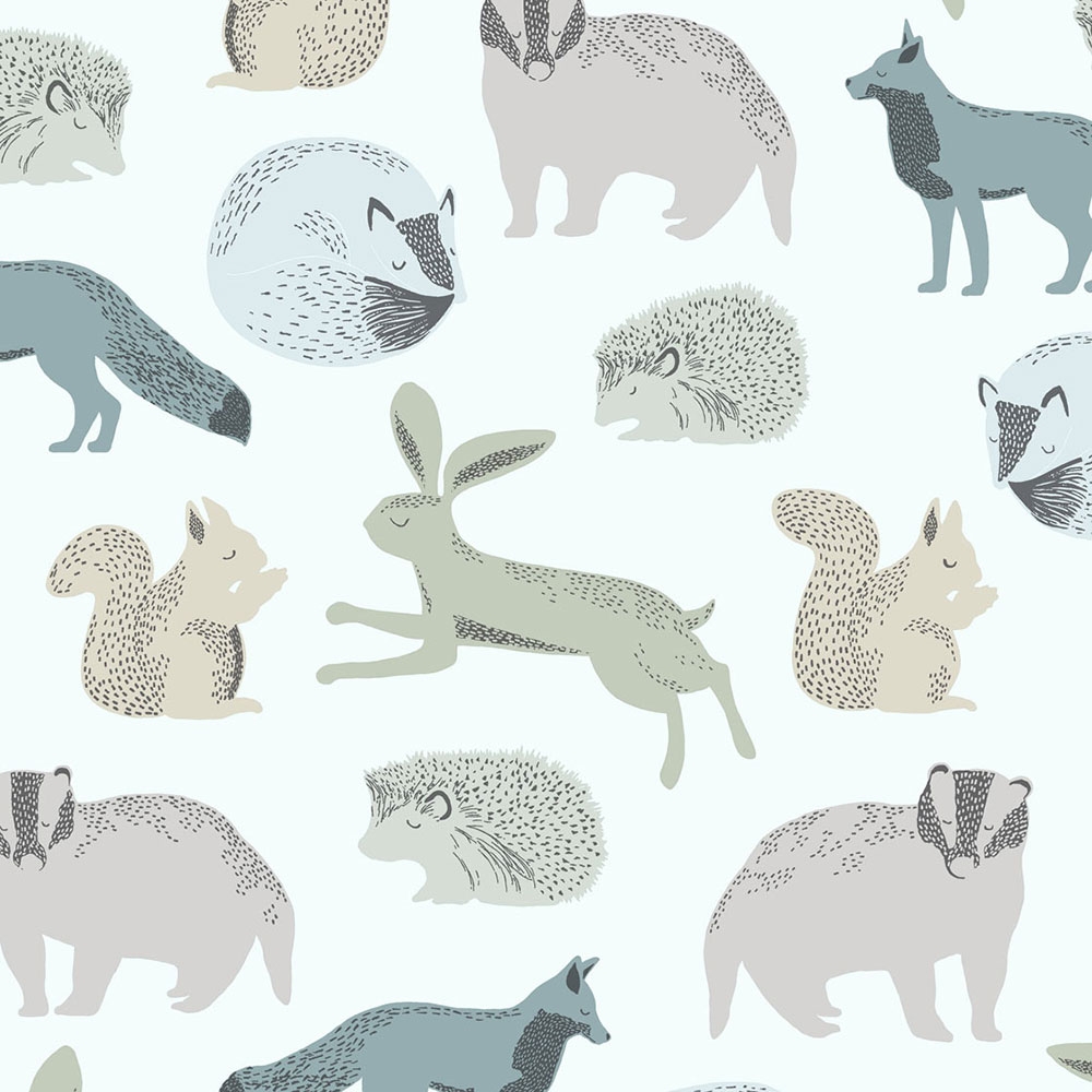 Dětská vliesová tapeta na zeď Lesní zvířátka,399051, Mini Me, Eijffinger