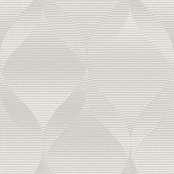 Geometrická vliesová tapeta na zeď šedá, AF24573, Affinity, Decoprint