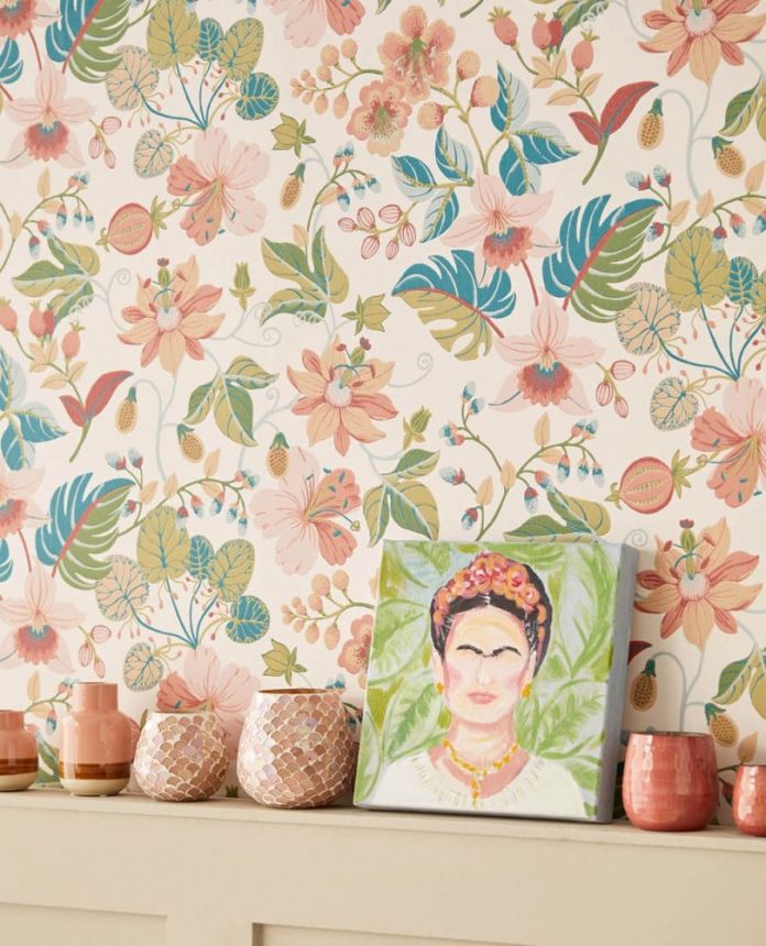 Frida Kahlo, Květiny - Vliesová tapeta na zeď 392500, Carmen, Eijffinger