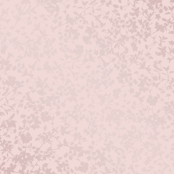 Růžová vliesová tapeta na zeď, Květy, M52403, Adéle, Ugépa