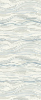 Vliesová obrazová tapeta, metalické vlnky DD3841M, 1,28 x 3,10m, Dazzling Dimensions 2, York